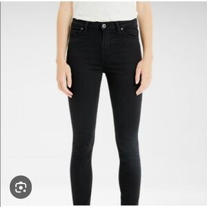 Outland Isabel Midrise Skinny Black Jean NWT
